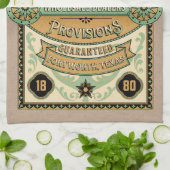 Elegantes Retro Rustikale Bauerngüter Texas Geschirrtuch (Gefaltet)