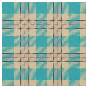 Elegantes Retroblau kariertes Tartan Muster rustik Stoff