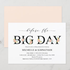 Elegantes romantisches Hochzeitsdinner Probe Einladung