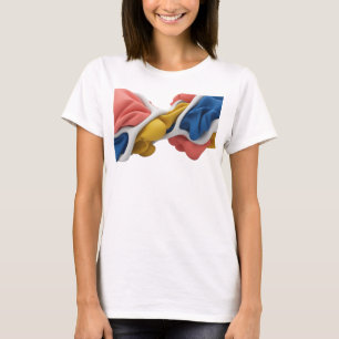 Elegantes Rosa ABSTRACT ART Design T-Shirt