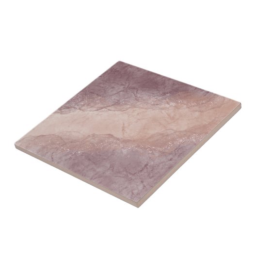 Elegantes Rosa Abstrakt Fliese (Seite)