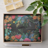 Elegantes rosa Aquarellfarben Blumenmodedesign Seidenpapier (Geschenk)