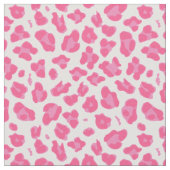 Elegantes Rosa auf rosa Leopard Print Stoff (Nahaufnahme)