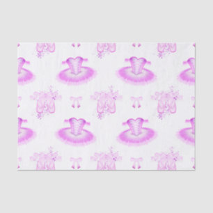 Elegantes rosa Ballett Geburtstag Tutu & Pointe Sc Seidenpapier