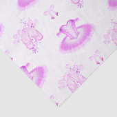 Elegantes rosa Ballett Geburtstag Tutu & Pointe Sc Seidenpapier (Ausschnitt)