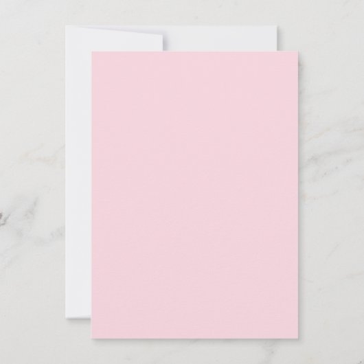 Elegantes rosa Blumenbrunch & Bubbly Brautparty Einladung (Rückseite)