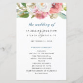 Elegantes rosa Blumenzwiebelprogramm (Vorderseite)