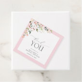 Elegantes Rosa Brautparty Geschenkanhänger (Beispiel)