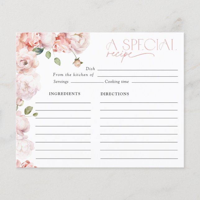 Elegantes Rosa Brautparty Rezept (Vorderseite)