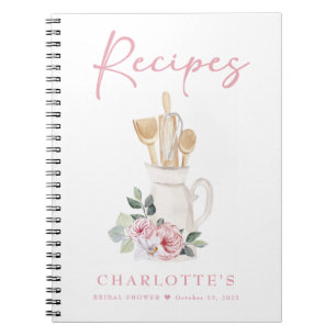 Elegantes Rosa Brautparty Rezept Buch