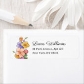 Elegantes Rosa Brautparty Rückgabezeichen (Insitu)