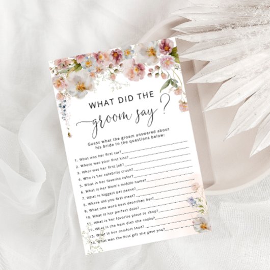 Elegantes Rosa Brautparty-Spiel