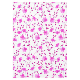 Elegantes rosa Daisy-Tabletten Tischdecke