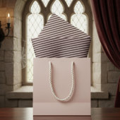 Elegantes Rosa Dunkles Halloween gestreift Seidenpapier