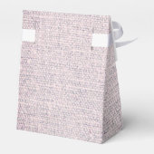 Elegantes Rosa Floral Paris Party Geschenkschachtel (Rückseite)