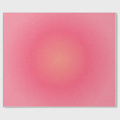 Elegantes rosa glänzendes Papier Geschenkpapier (Flach)