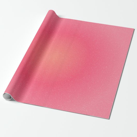 Elegantes rosa glänzendes Papier Geschenkpapier (Ungerollt)