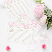 Elegantes Rosa-Gold-Blütenpeony-Hochzeitsrezept