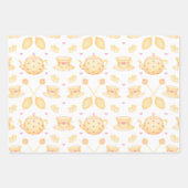 Elegantes Rosa & Gold Party Geschenkpapier Set (Vorderseite)