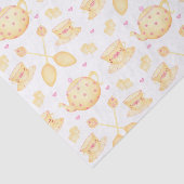 Elegantes Rosa & Gold Party Seidenpapier (Ausschnitt)