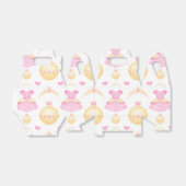 Elegantes Rosa & Gold Prinzessin Tiara Geschenkschachtel (Ungefaltet)