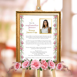 Elegantes rosa Gold trifft meinen Bestätigungsspon Fotodruck