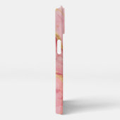 Elegantes, rosa goldenes Handy iPhone Hülle (Rechte Seite)