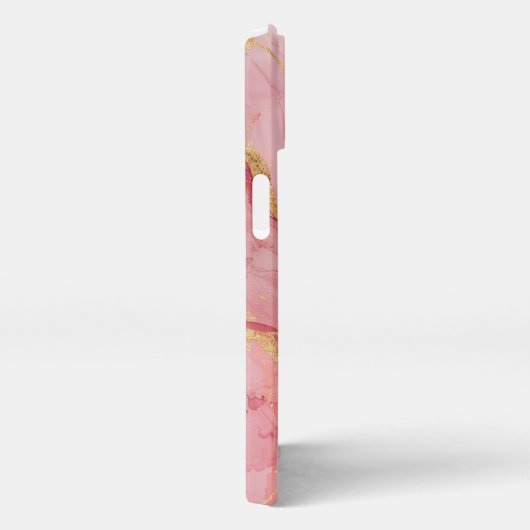 Elegantes, rosa goldenes Handy iPhone Hülle (Rechte Seite)