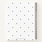 Elegantes Rosa Herz Brautparty Rezept Buch (Rückseite)