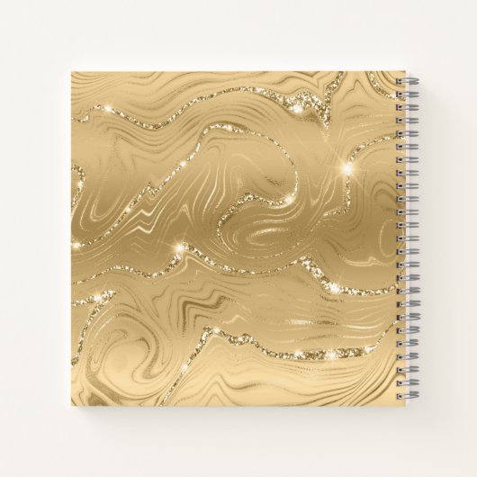 Elegantes rosa Herz Happy Valentine's Day Stilvoll Notizblock (Rückseite)