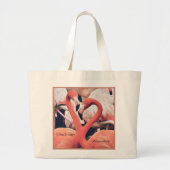 Elegantes Rosa Ich bin genug Redewendungen Zitate Jumbo Stoffbeutel (Vorne)