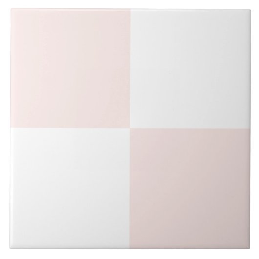 Elegantes Rosa Keramik Tile Fliese (Vorderseite)