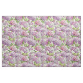 Elegantes rosa Lila Hydrangea-Blumenmuster Stoff (Fat Quarter (45,7 x 55,9 cm))