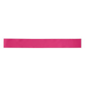 Elegantes Rosa Massiv Satinband (Vorderseite)