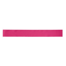 Elegantes Rosa Massiv Satinband