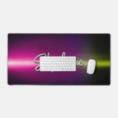 Elegantes rosa Omelette Schreibtischunterlage (Tastatur & Maus)