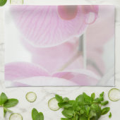 Elegantes rosa Orchid-Foto Geschirrtuch (Gefaltet)