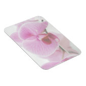 Elegantes rosa Orchid-Foto Magnet (Rechte Seite)