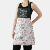 Elegantes Rosa Personalisiertes Weihnachten Schürze (InSitu)