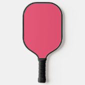 Elegantes Rosa Reh-Muster-Weihnachten Pickleball Schläger (Rückseite)