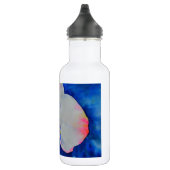 Elegantes Rosa Rosa Rosa Orchid Blume Trinkflasche (Rechts)