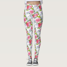 Elegantes rosa Rose Girly Chic Blumenmuster