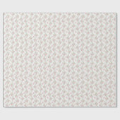 Elegantes rosa Roses-Blume-Muster Geschenkpapier (Flach)