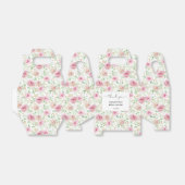 Elegantes Rosa Roses Brautparty Vielen Dank Geschenkschachtel (Ungefaltet)