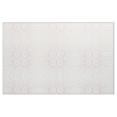 Elegantes rosa Sun Moon Doodle Mandala Weißes Desi Stoff (Yard (91,4 cm))