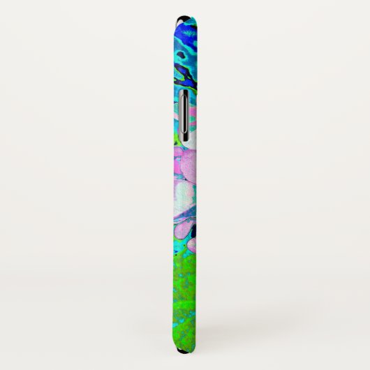 Elegantes rosa und blaues Limelight Hydrangea Case-Mate iPhone Hülle (Hinten/Rechts)