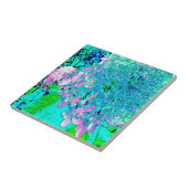 Elegantes rosa und blaues Limelight Hydrangea Fliese (Seite)