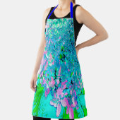 Elegantes rosa und blaues Limelight Hydrangea Schürze (InSitu)