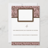 Elegantes Rosa und Braun (Vorderseite)