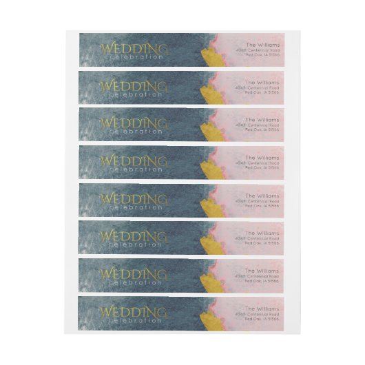 Elegantes Rosa und Graufarben (Bogen)